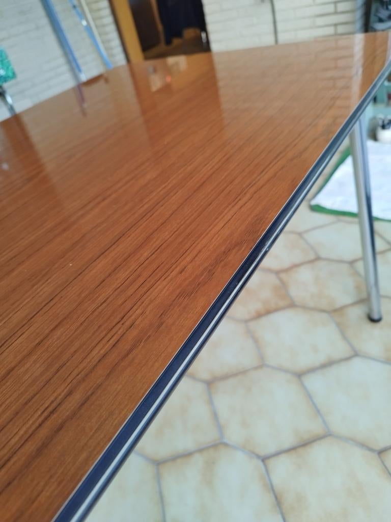 Table de cuisine en formica vintage, Maison & Meubles, Enlèvement, Comme neuf