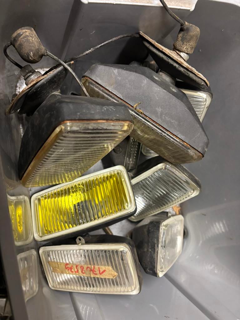 Verstralers / mistlampen voor oldtimer Opel (Manta B, Rekord, Auto's, Mistlampen, Particulier, Te koop, 3 deurs