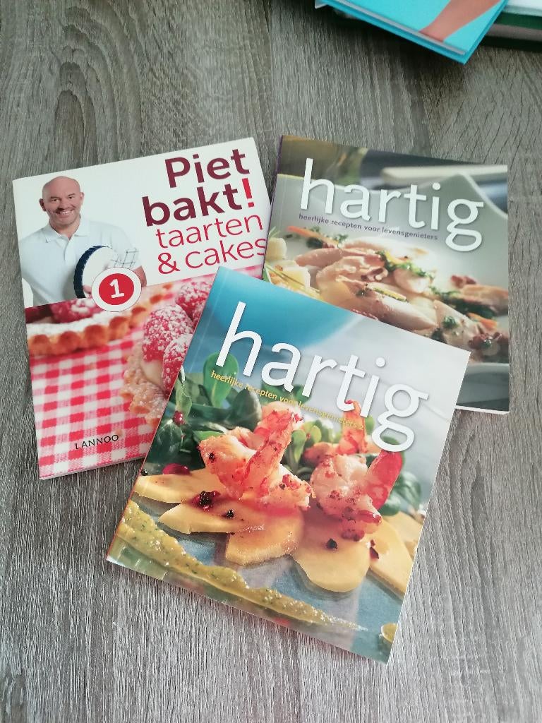 3 Kookboekjes, Boeken, Ophalen, Hoofdgerechten, Zo goed als nieuw, Diverse Auteurs
