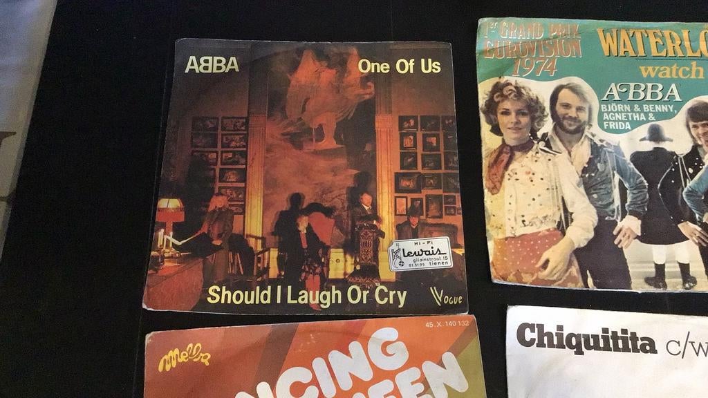 Singles ABBA, Ophalen of Verzenden, Gebruikt, Wereldmuziek