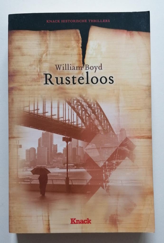 Rusteloos - William Boyd, Boeken, Ophalen of Verzenden, Zo goed als nieuw