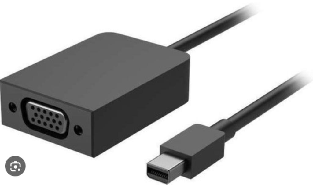 Microsoft Mini DisplayPort / VGA VGA (D-Sub) Noir, Enlèvement ou Envoi, Comme neuf