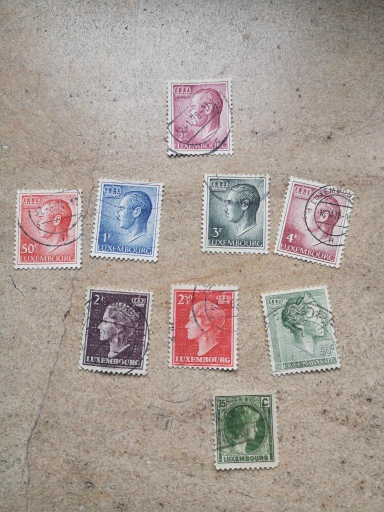 Timbres du Luxembourg, Enlèvement ou Envoi, Affranchi