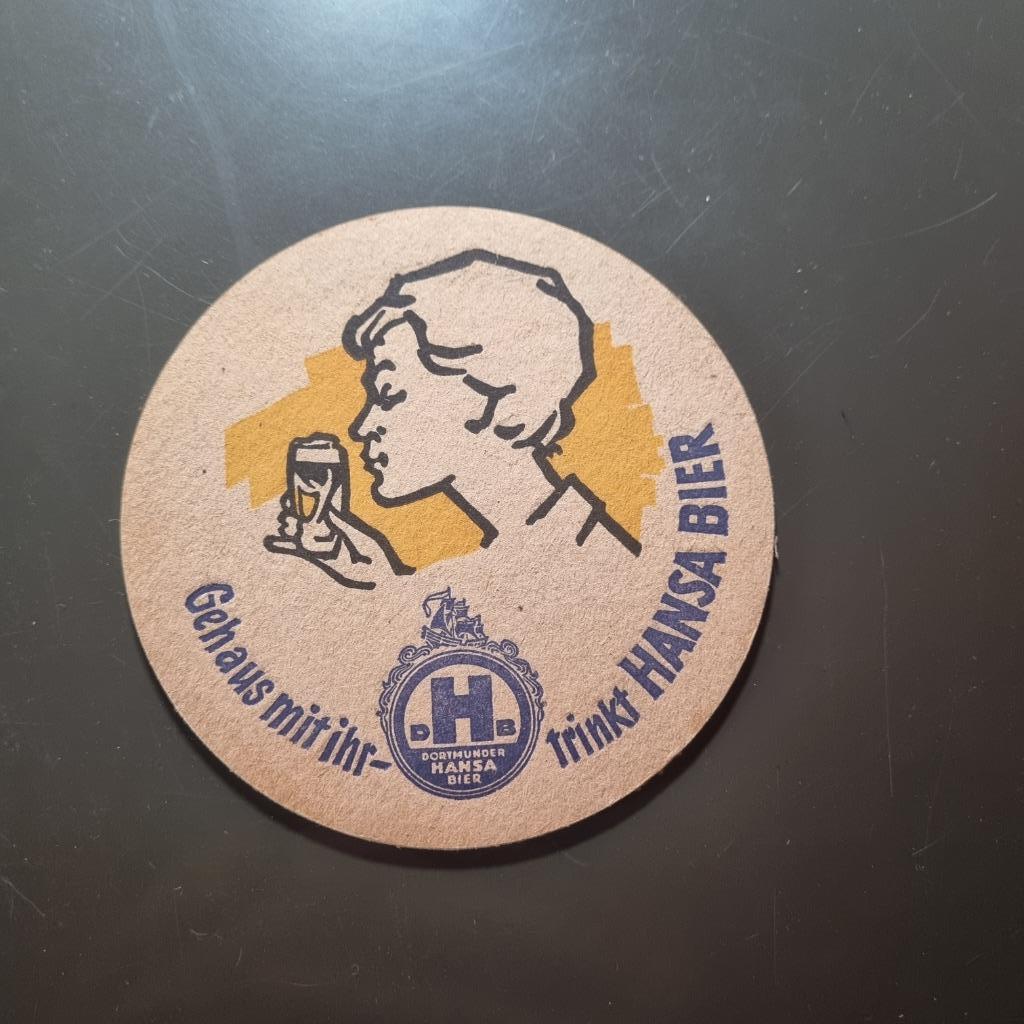 Sous Bock Hansa, Verzamelen, Ophalen of Verzenden, Gebruikt, Viltje(s), Overige merken