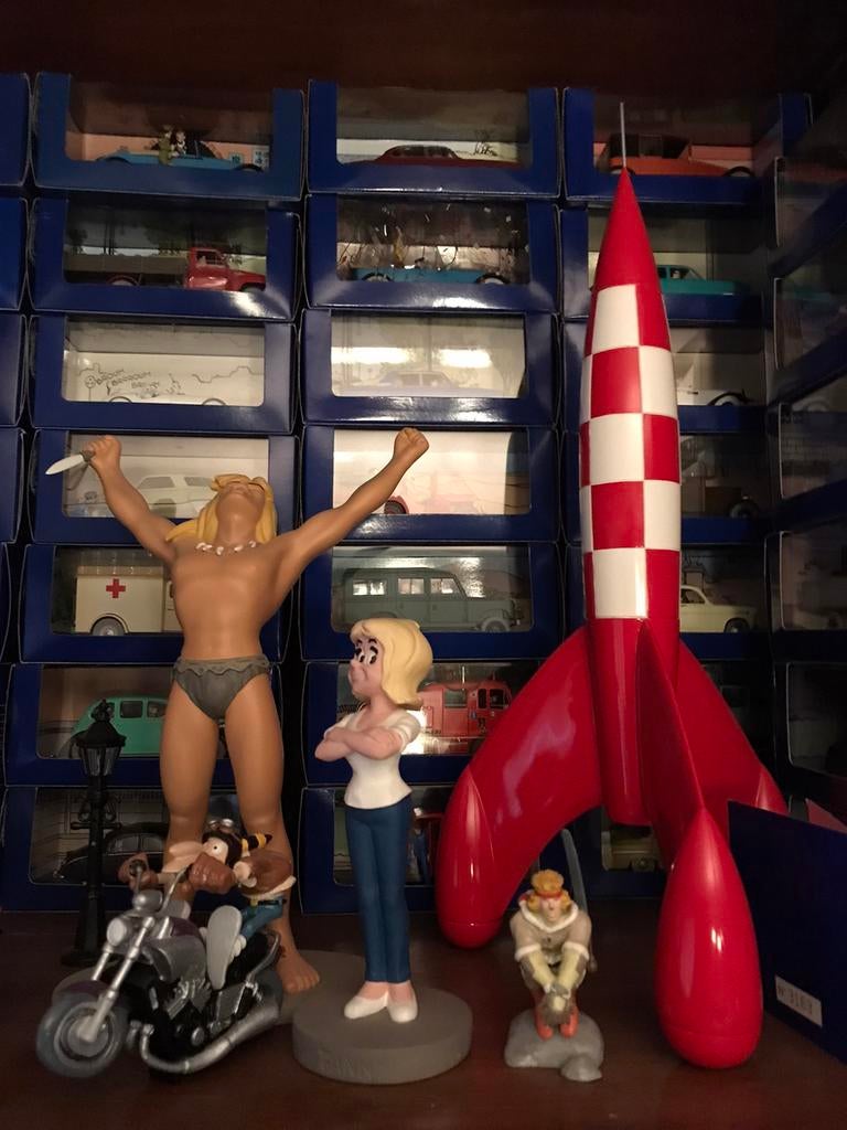 Kuifje raket, Verzamelen, Ophalen of Verzenden, Kuifje, Zo goed als nieuw