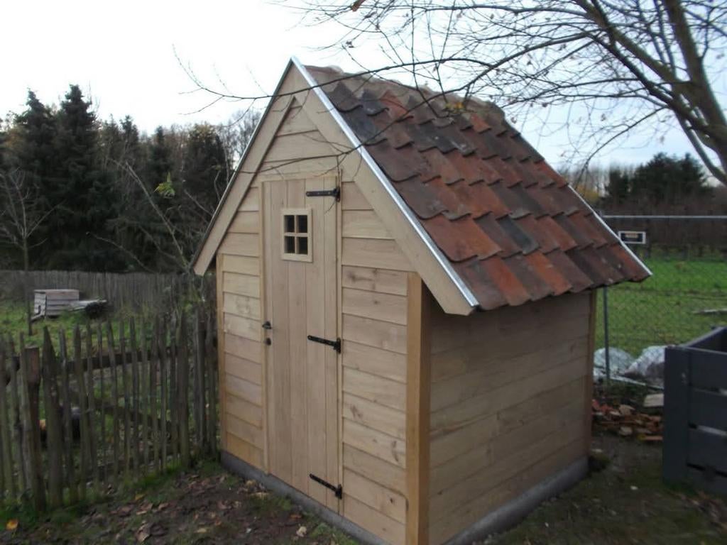 Kippen hok of geiten 2 x 2 meter in eik, Dieren en Toebehoren, Ophalen of Verzenden, Zo goed als nieuw