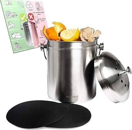 Bac à compost de cuisine | LIVRAISON GRATUITE, Maison & Meubles, Cuisine | Vaisselle, Neuf, Autres types, Autres matériaux, Envoi