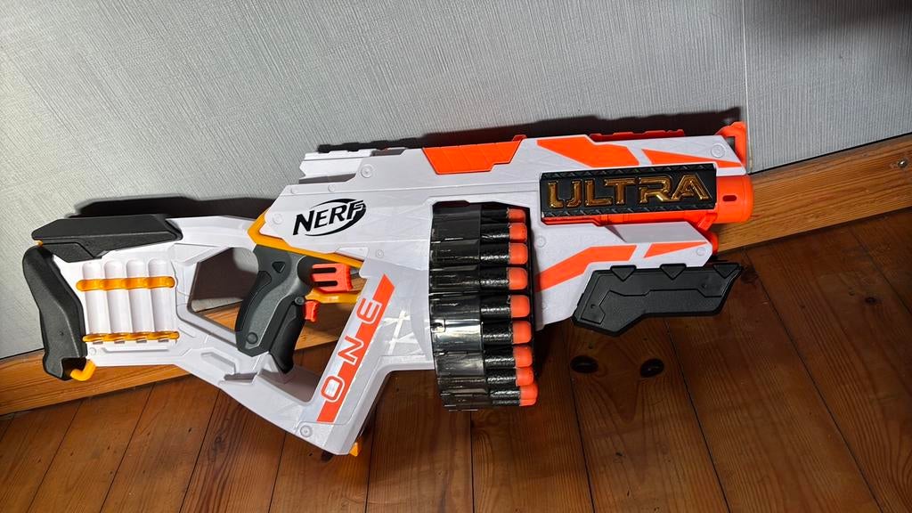 Nerf Blaster One, Enlèvement, Utilisé