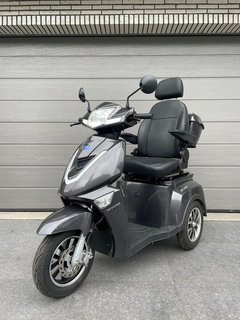 Scootmobiel 25 km/h Nipponia 2 Fast voiturette électrique, Enlèvement ou Envoi, Pliant, Comme neuf, Fauteuil roulant électrique