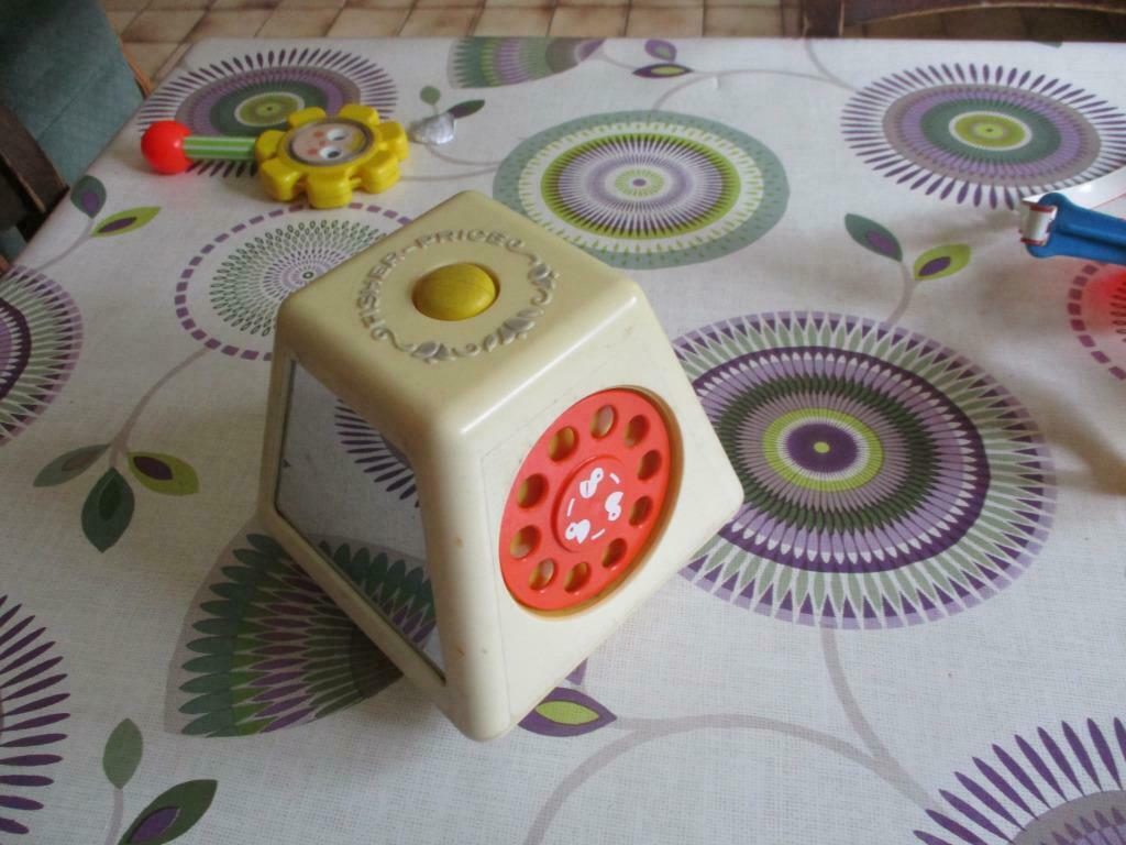 JEU EDUCATIF. FISHER PRICE. VINTAGE., Enlèvement ou Envoi, Comme neuf, Découverte