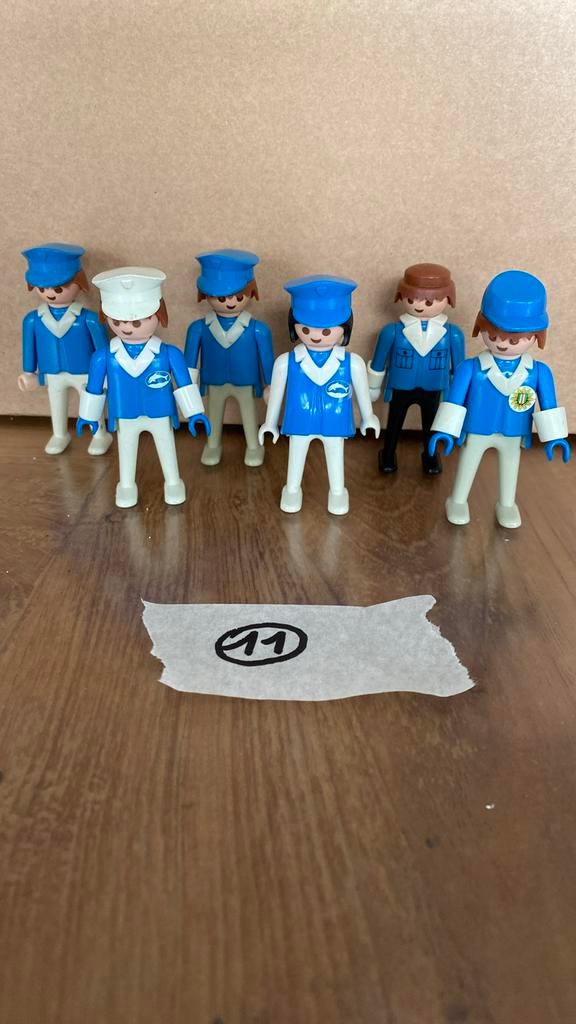 Vintage playmobil. 6 ventjes.    Info mijzelf zak nr 11, Kinderen en Baby's, Speelgoed | Playmobil, Ophalen, Gebruikt