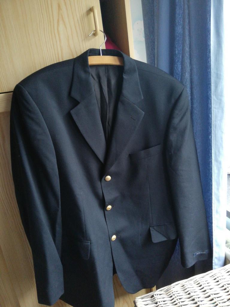 Blazer homme bleu marine. Atelier Torino. Taille L., Enlèvement ou Envoi, Comme neuf, Bleu