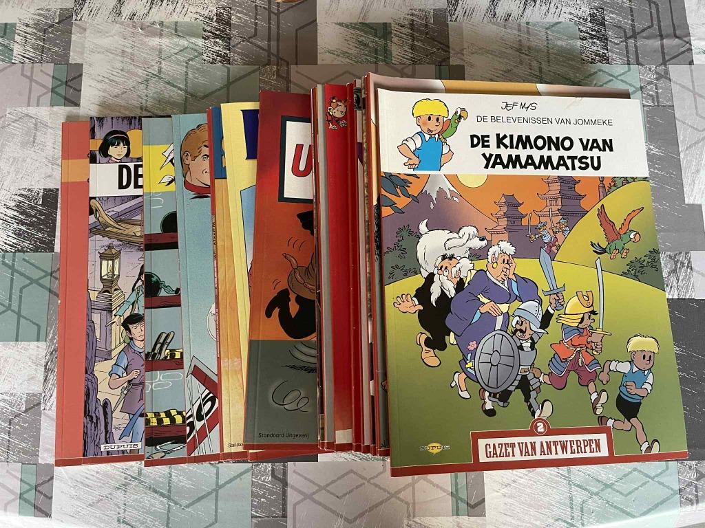 Strips Gazet van antwerpen 2001 22 stuks, Ophalen of Verzenden, Zo goed als nieuw, Diversen, Meerdere stripboeken