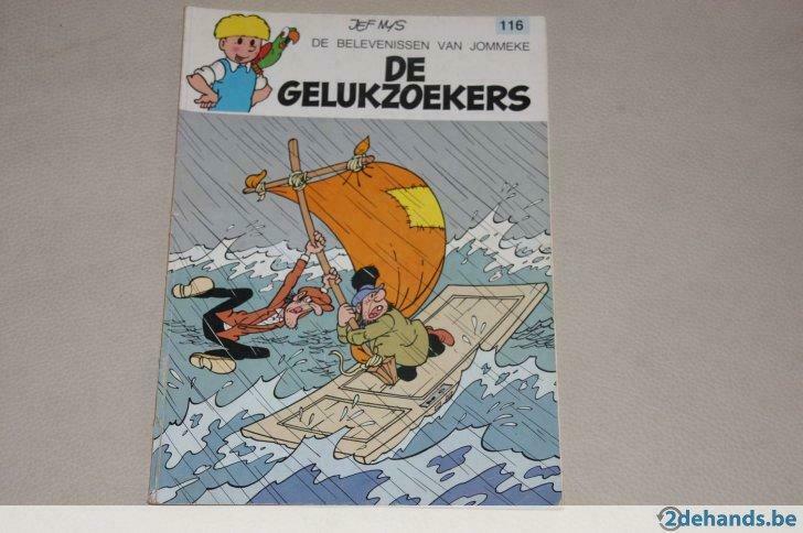 De gelukzoekers - nummer 116   - JOMMEKE, Boeken, Gelezen