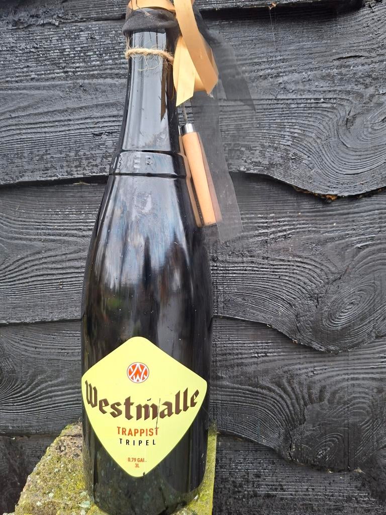 WESTMALLE TRIPEL MAGNUM 3 LITER., Verzamelen, Biermerken, Ophalen