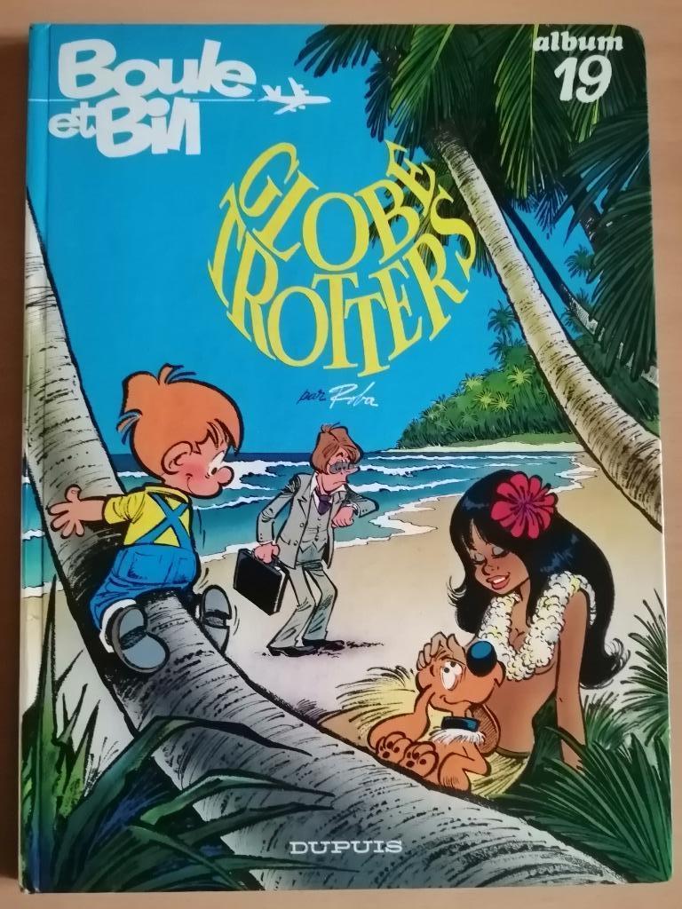 BD Boule et Bill 19. Boule et Bill globe trotters E.O.1982, Une BD, Enlèvement ou Envoi, Roba