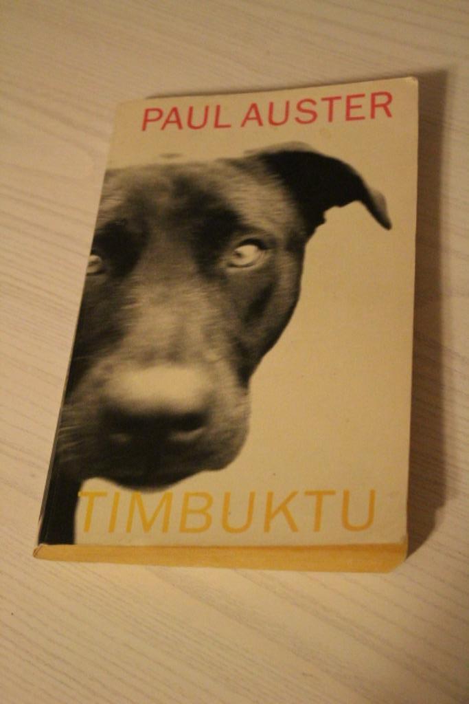 Engelstalig boek: Timbuktu -- Paul Auster, Boeken, Ophalen of Verzenden, Gelezen, Paul Auster