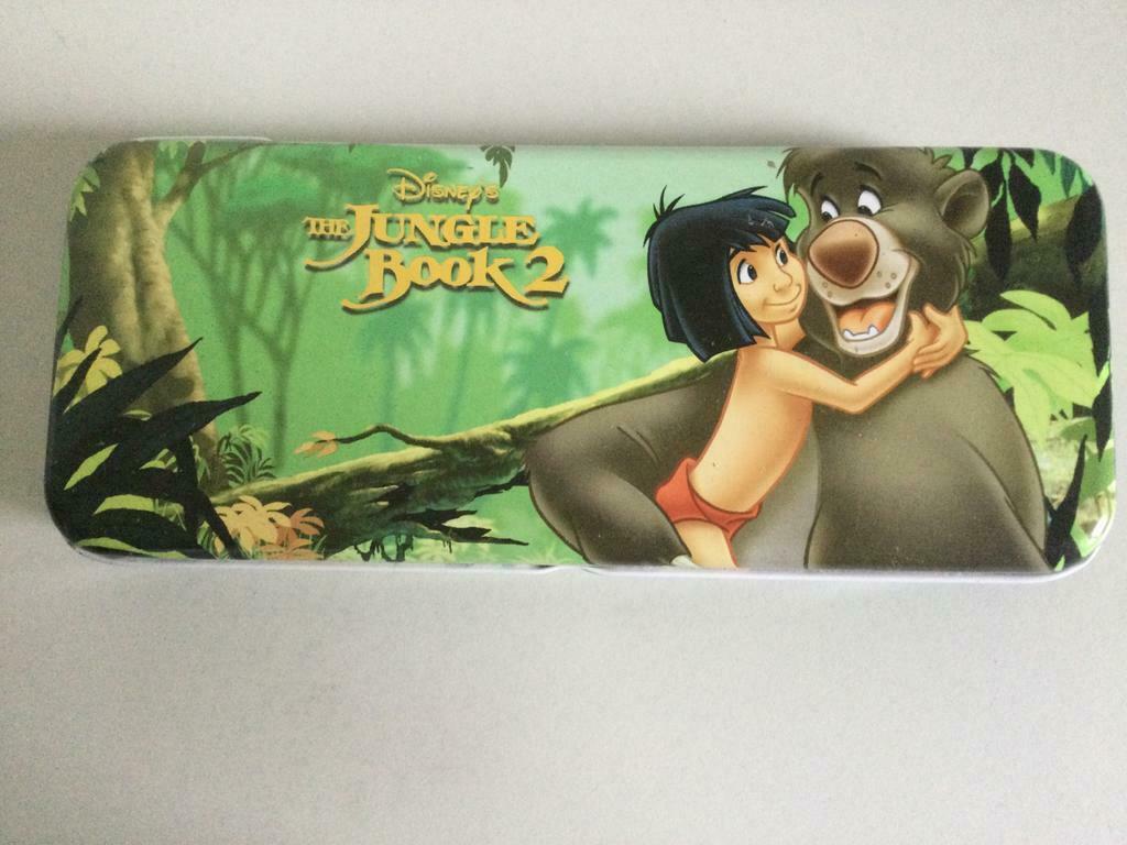 Blikken pennendoos Junglebook Disney, Verzamelen, Ophalen of Verzenden, Zo goed als nieuw