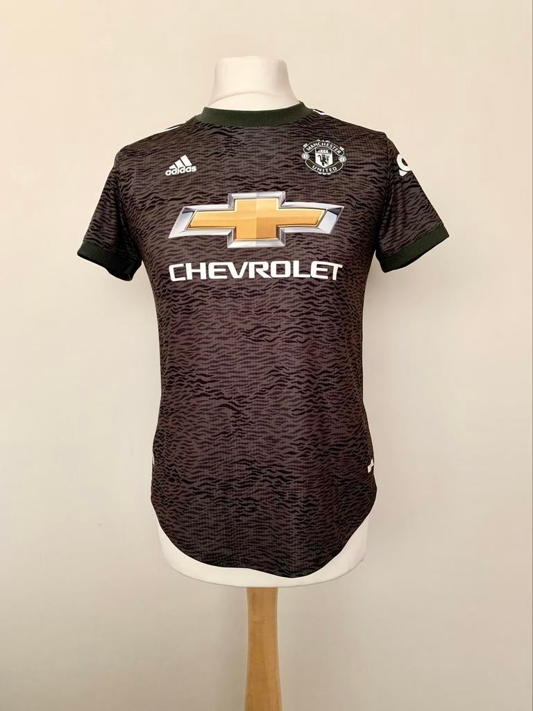 Manchester United 2020-2021 away Galton match worn & signed, Taille M, Enlèvement ou Envoi, Utilisé, Maillot