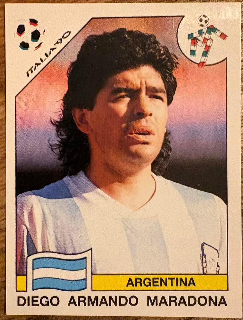 Panini Diego Armando Maradona, Verzenden, Nieuw, Spelerskaart