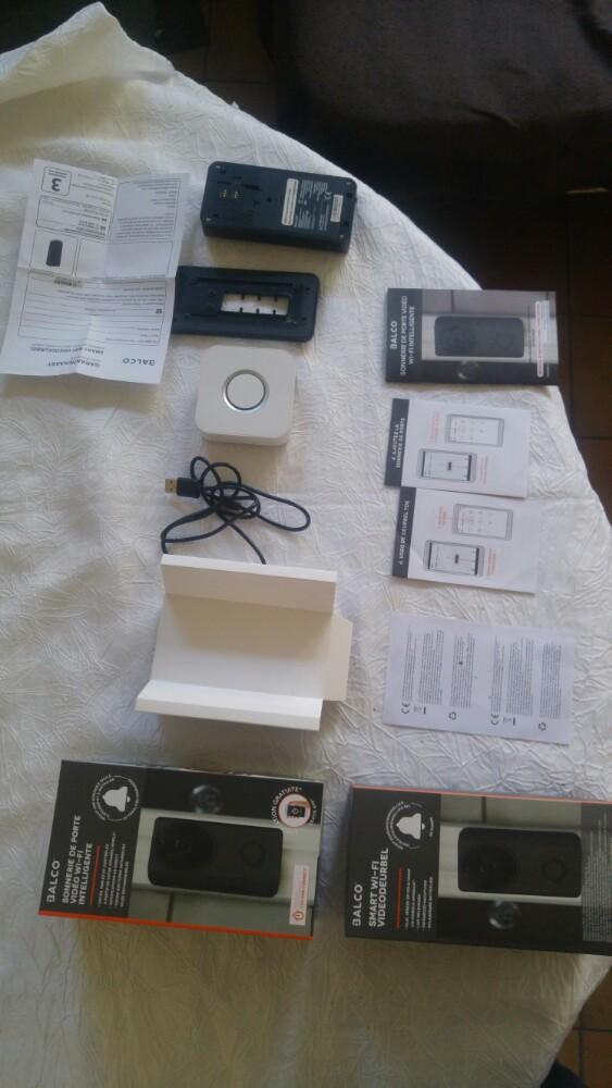 Sonnette video balco smart doorbell australie, Maison & Meubles, Sonnettes, Enlèvement ou Envoi, Compatible avec les smartphones
