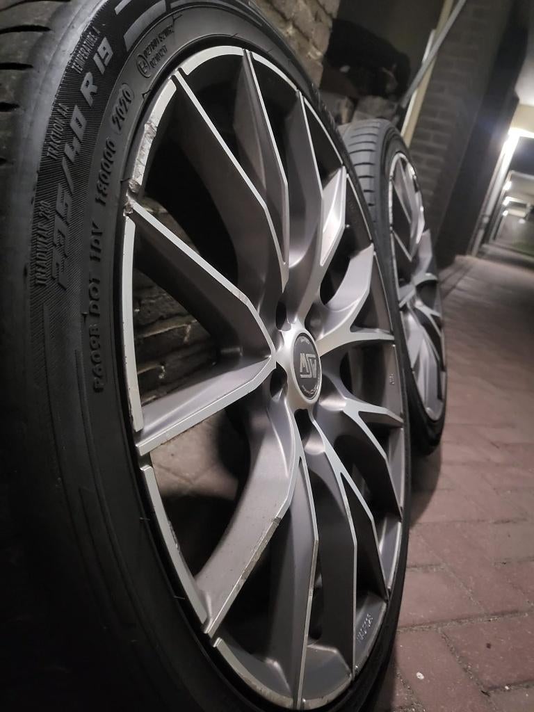 19" MSW Avantgarde Velgen 5x108 235 8J Volvo / Ford/ Peugeot, Véhicule de tourisme, Pneus été, Pneu(s), 19 pouces