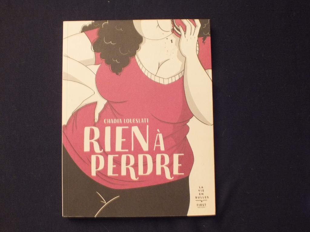 RIEN A PERDRE.  (1 ALBUM EO).  EDITIONS FIRST, Eén stripboek, Zo goed als nieuw, Chadi LOUESLATI, Ophalen of Verzenden