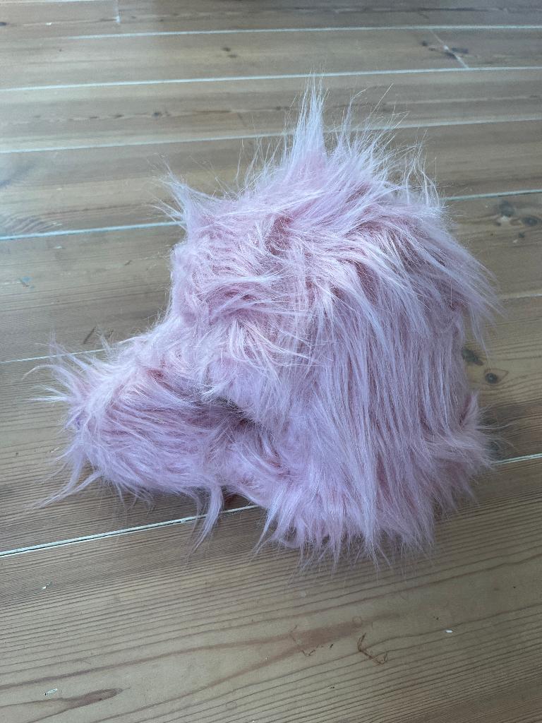 Furry masker zelfgemaakt, Ophalen of Verzenden, Gebruikt, Jongen of Meisje