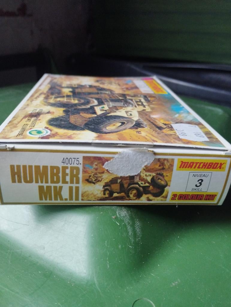 Matchbox Humber Mk II, No. 40075, Neuf, Autres marques, 1:50 ou moins, Tank