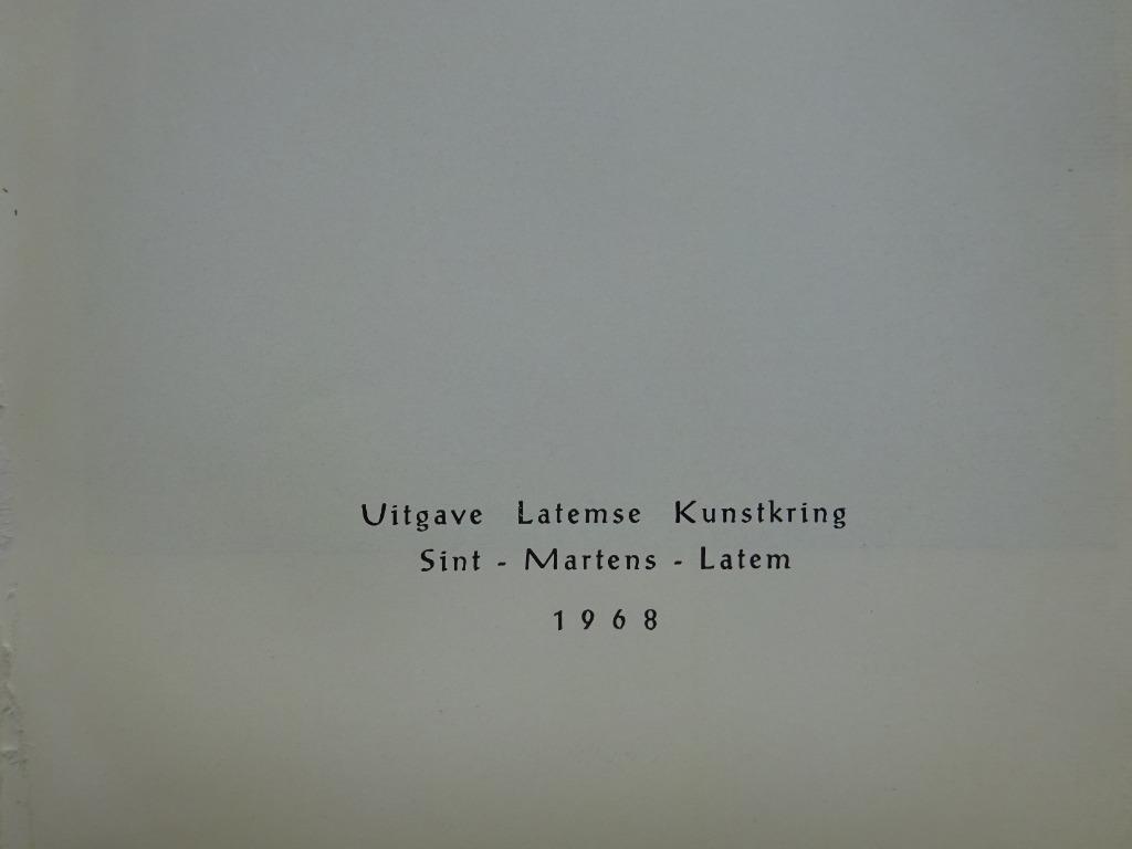 Albijn Van den Abeele, Latem, 1968, Ophalen of Verzenden, Gelezen