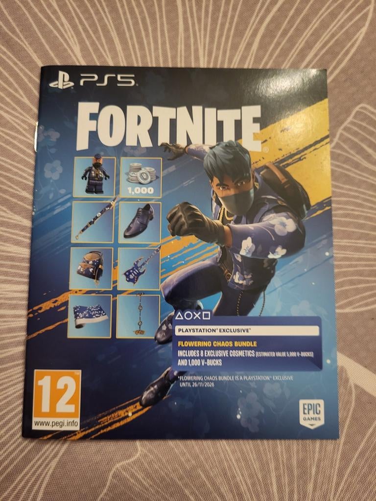 PS5 Fortnite Flowering Chaos Bundle, Ophalen