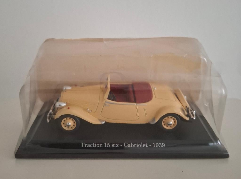 Citroën Traction 15 six Cabriolet - 1939 -, Hobby & Loisirs créatifs, Voitures miniatures | 1:43, Neuf, Voiture, Autres marques