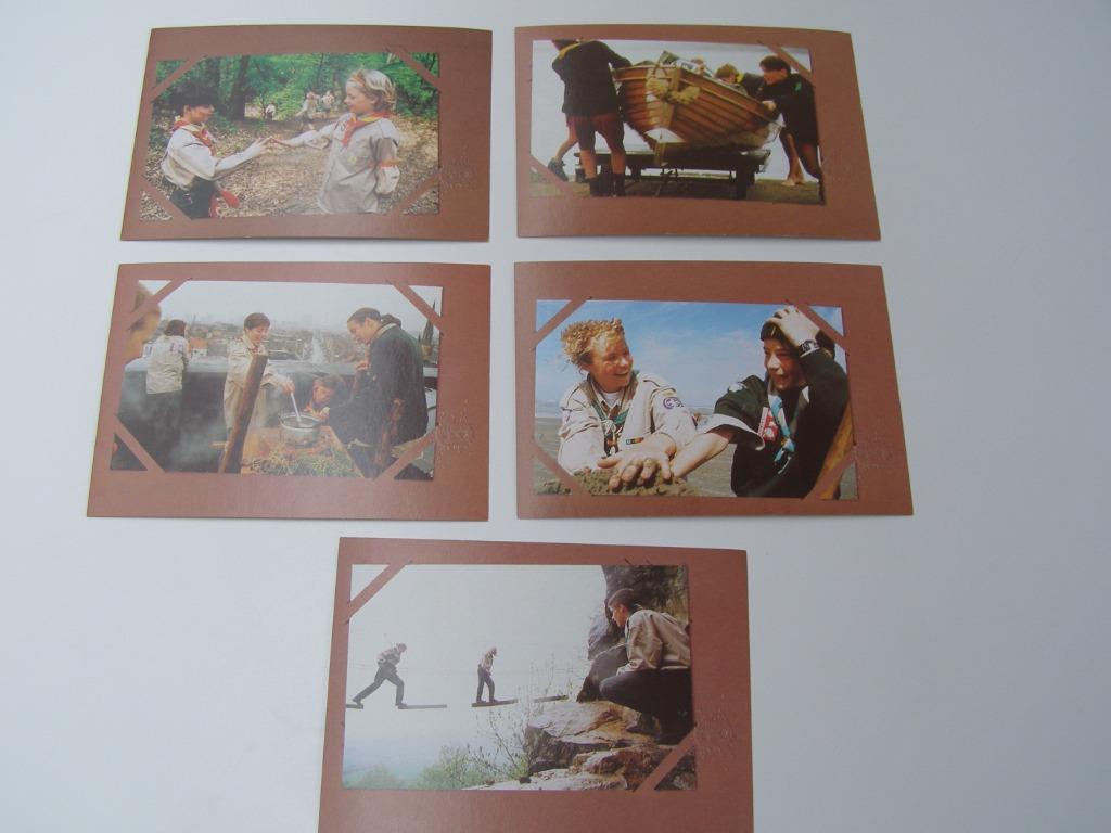 Scouting à la carte : 5 cartes postales, Enlèvement ou Envoi, Neuf