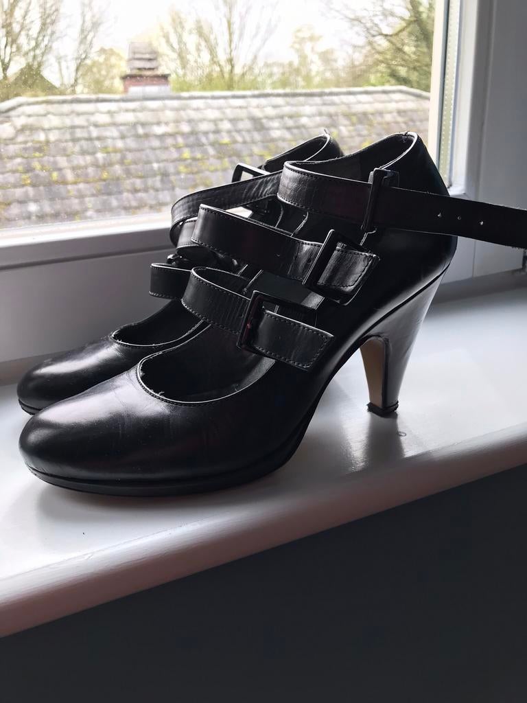 Essentieel Antwerp, Schoenen met lage hakken, Verzenden, Zwart, Essentiel Antwerp
