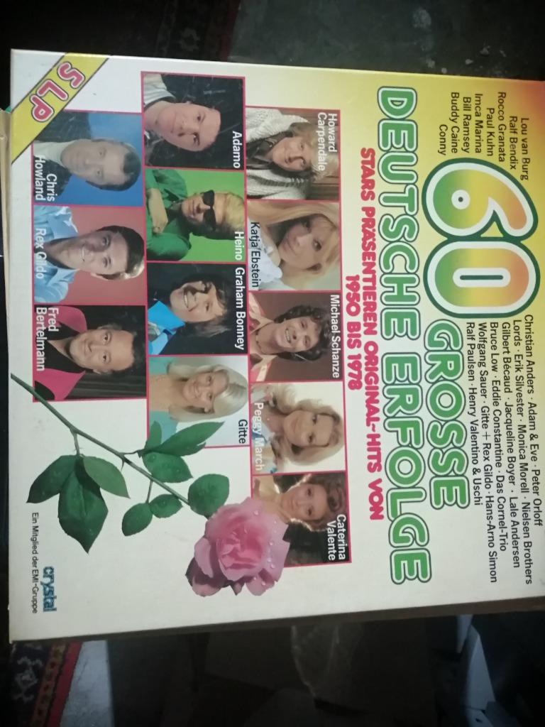 Elpee box : 60 grosse deutsche erfolge, Cd's en Dvd's, Ophalen of Verzenden