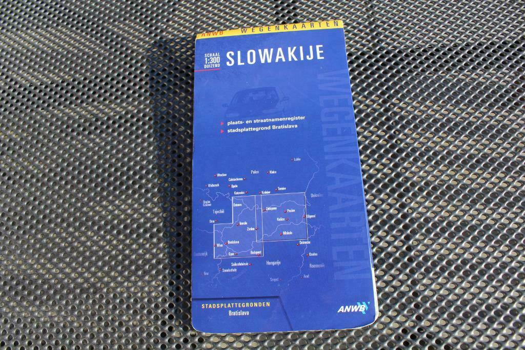 Autokaart Slowakije  1/300000, Ophalen, ANWB, Europa Overig, Landkaart