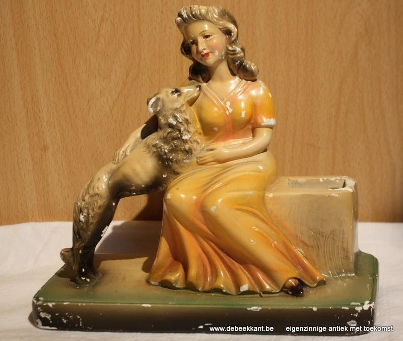 Retro vintage antieke oude beelden Arnova, Ophalen of Verzenden