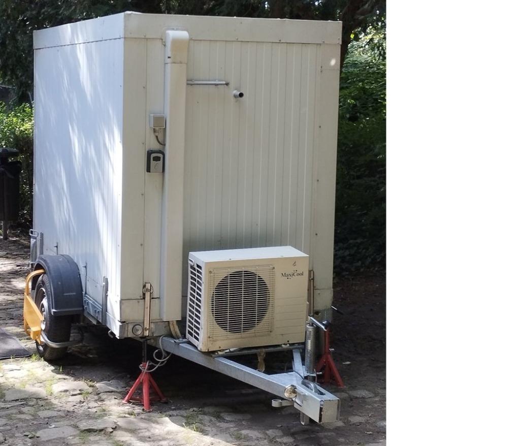 te huur : lage koelcel 75€/week, Ophalen