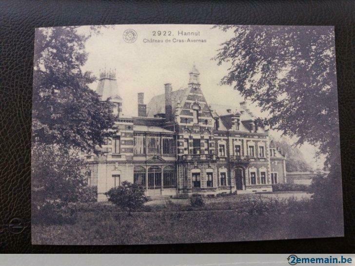 carte postale hannut château de cras-avernas, Collections, Cartes postales | Étranger