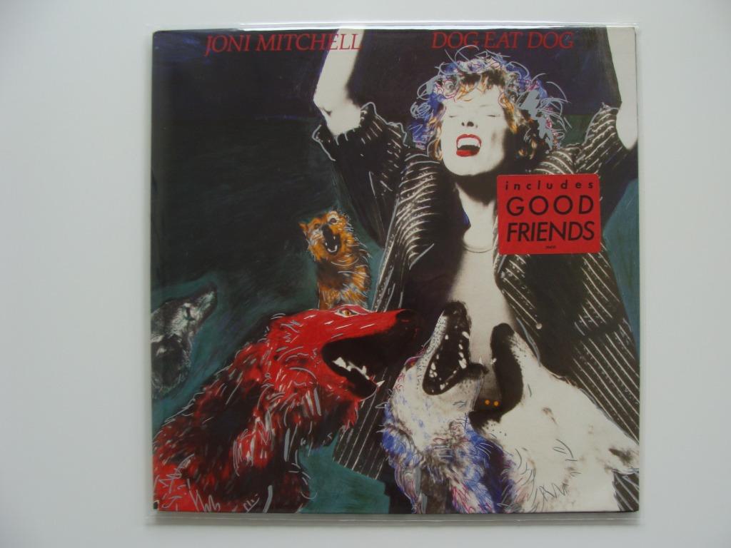 Joni Mitchell – Dog Eat Dog (1985), Ophalen of Verzenden, 12 inch, Poprock