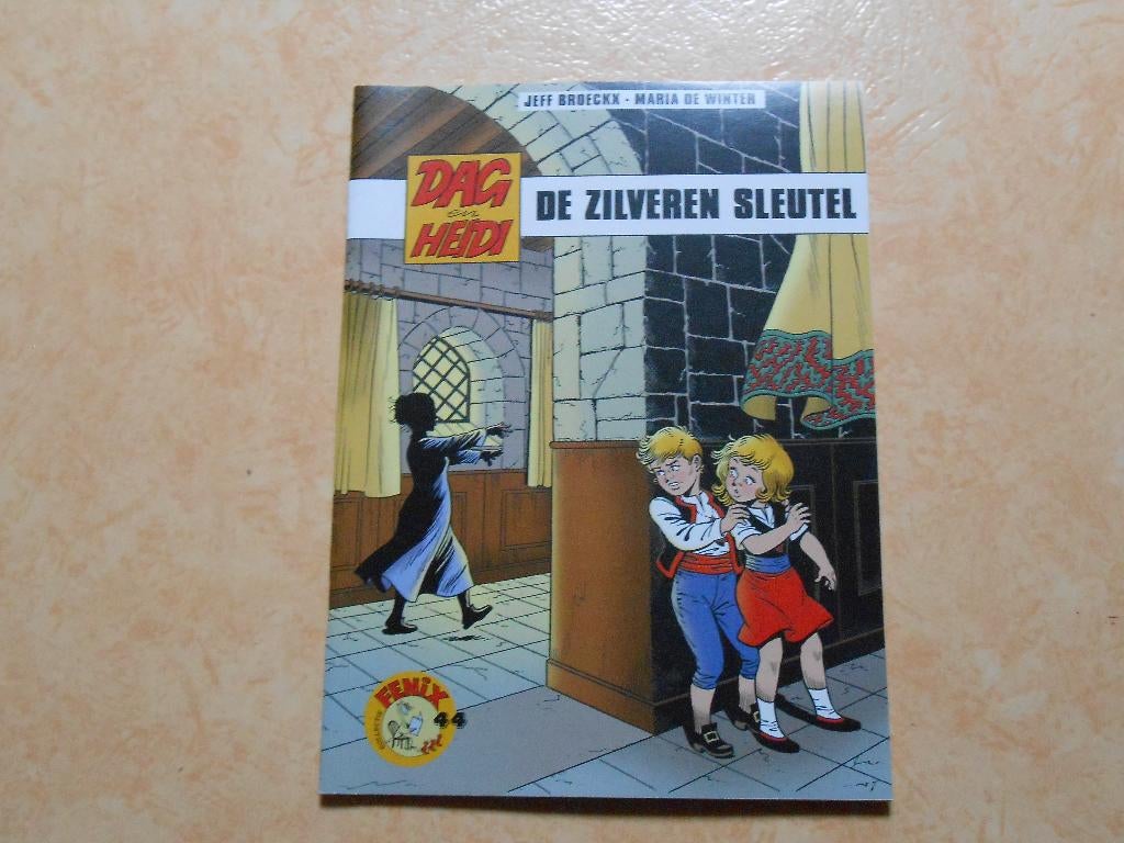 Collectie fenix 44 De zilveren sleutel 2007 1 ste druk., Eén stripboek, Nieuw, Ophalen of Verzenden, Jeff Broeckx.