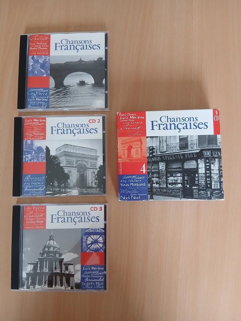 3 Franse CD's, Ophalen