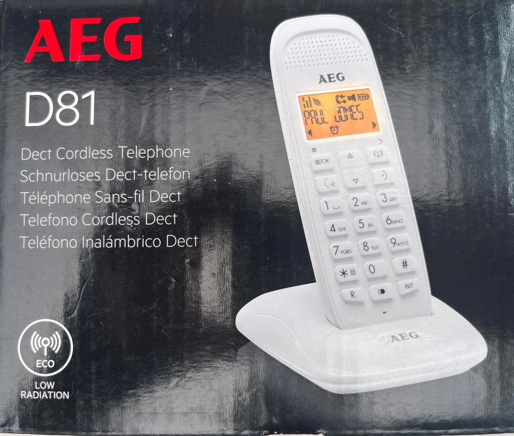 Telephone fixe AEG VOXTEL D81, Enlèvement ou Envoi