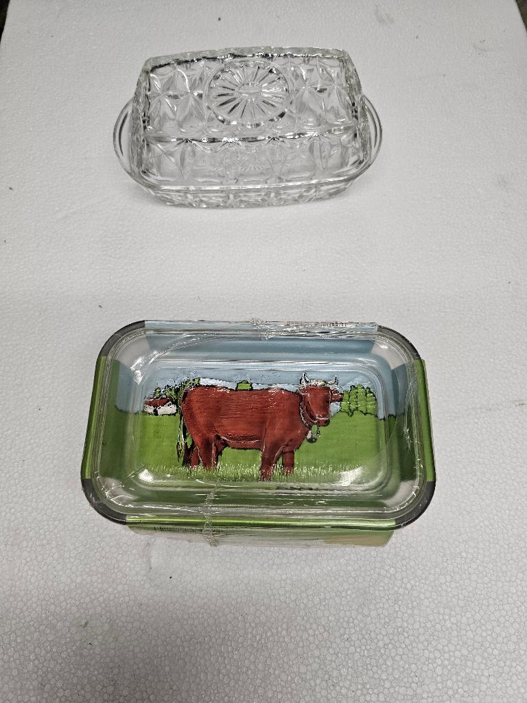 Beurriers, Maison & Meubles, Cuisine | Vaisselle, Neuf, Autres types, Verre, Enlèvement