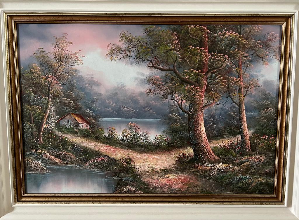 Romantisch schilderij, Antiek en Kunst, Kunst | Schilderijen | Klassiek, Ophalen