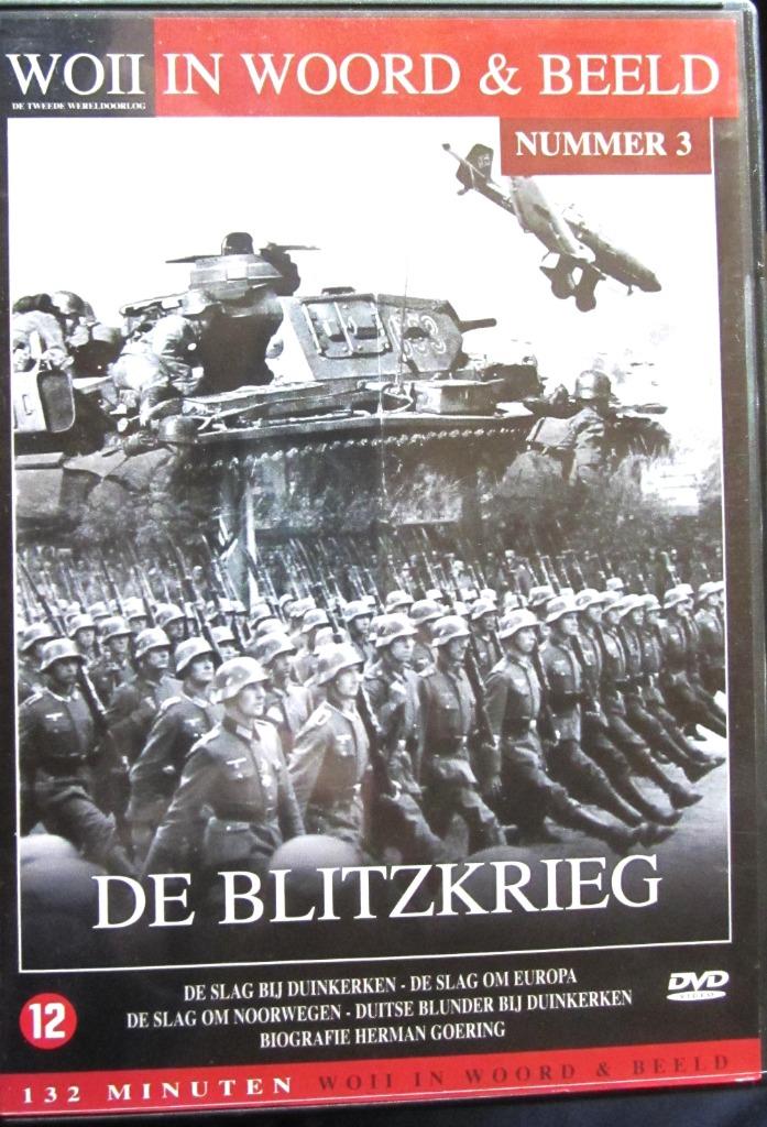 DVD OORLOG- DE BLITZKRIEG, Tous les âges, Enlèvement ou Envoi, Comme neuf, Guerre