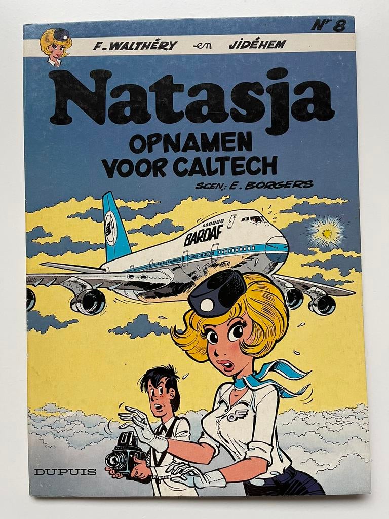 Natasja gesigneerd opnamen voor caltech eerste druk, Boeken, Stripverhalen, Ophalen of Verzenden