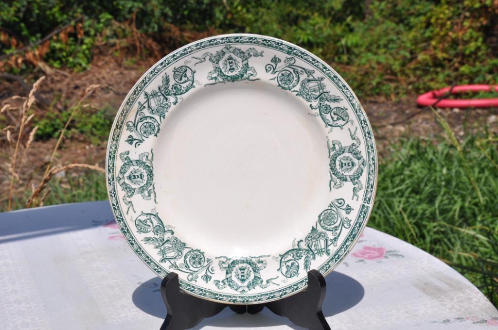 §  assiette plate longwy decor talma (2), Ophalen of Verzenden