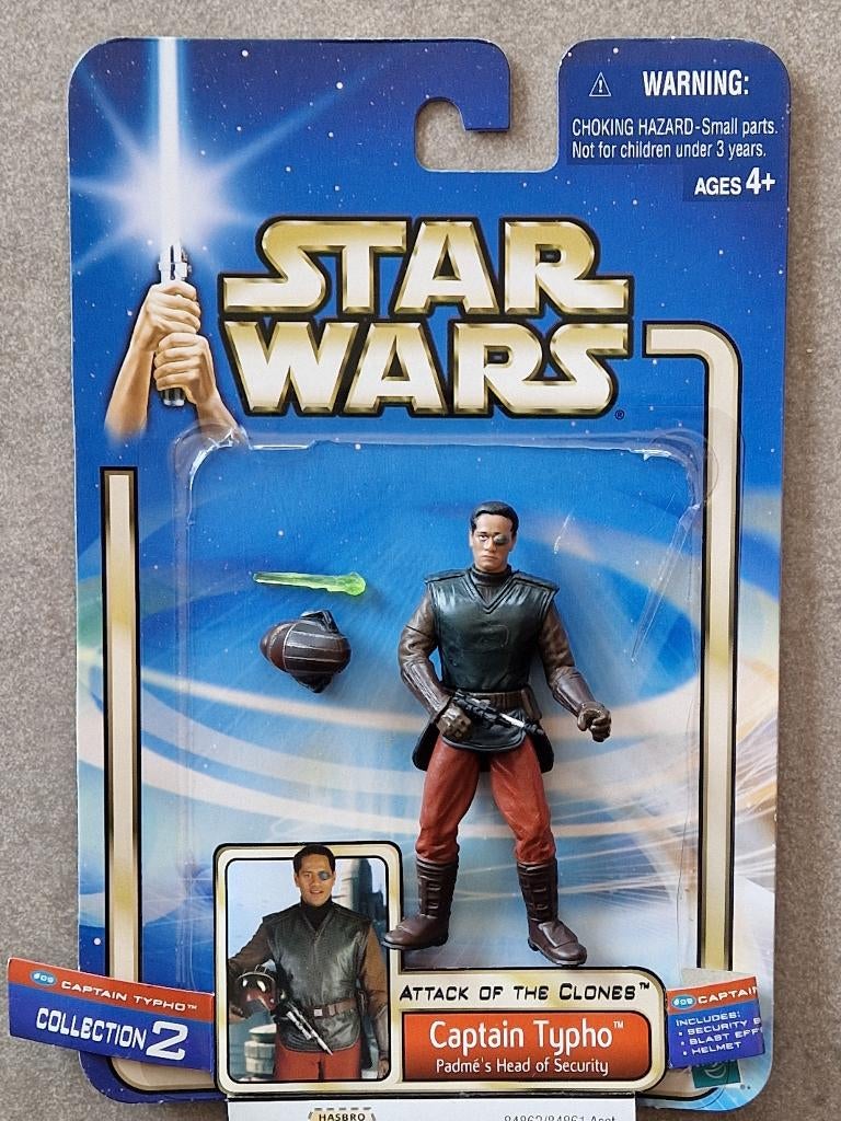 Star Wars Hasbro #09 Captain Typho Padmé's security figurine, Collections, Envoi, Comme neuf, Figurine