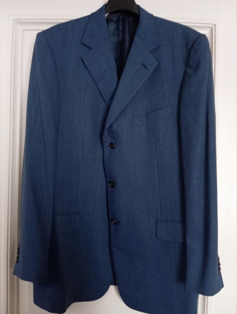 Ermenigildo Zegna : bauwe blazer in wol, maat 56, Kleding | Heren, Ophalen of Verzenden, Zo goed als nieuw, Maat 56/58 (XL)
